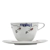 Serax Marni Anemone Milk Small Coffee Cup & Saucer In Multi