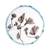 Serax Marni Camelia Aubergine Dinner Plate In Multi