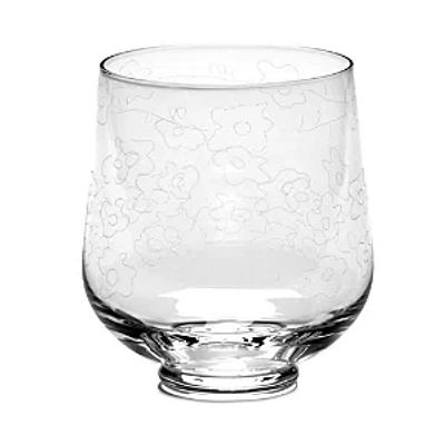 Serax Midnight Flowers Glassware By Marni In Transparent