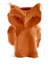 Serax Owl Vase In Orange