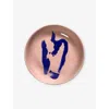 Serax Pink Yotam Ottelenghi Feast Striped Stoneware Bowl 11.5cm