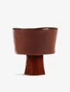 Serax Red La Mère Stand Stoneware Bowl 18cm In Red