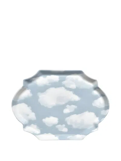 Serax Rêves De Rêves Les Objets Mouleversants Serving Plate In Blue