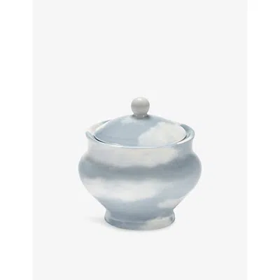Serax Rêves De Rêves Porcelain Sugar Bowl Blue