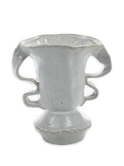 Serax Sculptural-handle Vase In Gray