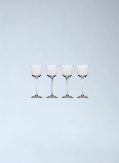 Serax Set Of Four Grace Wine Glasses In Clear