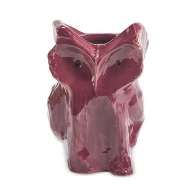 Serax Small Marni Owl Vase In Purple