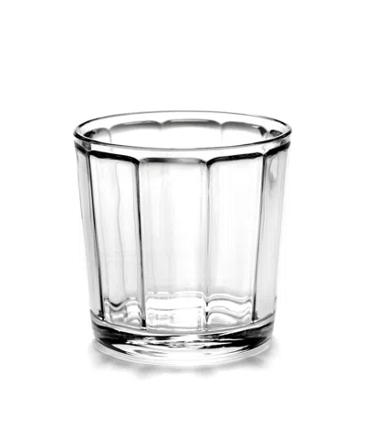 Serax Surface Large Tumblers, Set Of 4 In Transparen