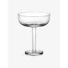 Serax Transparent Piet Boon Base Glass Champagne Coupe In Transparent