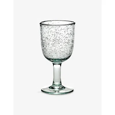 Serax Transparent Pure White Wine Glass 150ml