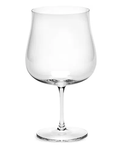 Serax Tulip-shaped Wine Glass (set Of Four) In White