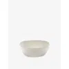 Serax Uncharted Out Of Lines Stoneware Bowl White In White