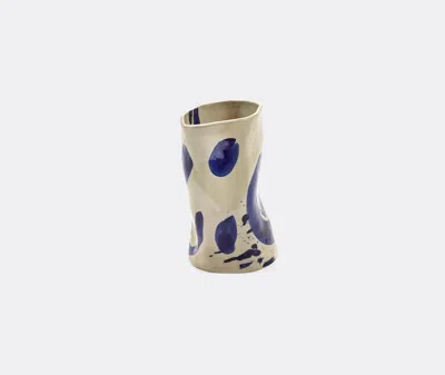 Serax Vases Blue Uni In Brown