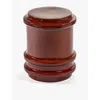 Serax Pawn By Marie Michielssen Stoneware Side Table 44.5cm In Venetian Red