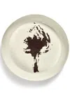 Serax White Feast Abstract Print Plate In White