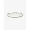 Serax Inku Oval Stoneware Plate 25cm White In White