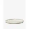 Serax White Kelly Wearstler Dune Medium Porcelain Plate Set Of Two In White