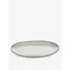 Serax White La Mère Irregular Medium Stoneware Plate 20cm In White