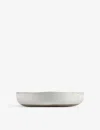 Serax White La Mère Irregular Medium Stoneware Serving Bowl 31.5cm In White
