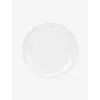 Serax White Piet Boon Low Bone-china Flat Plate In White