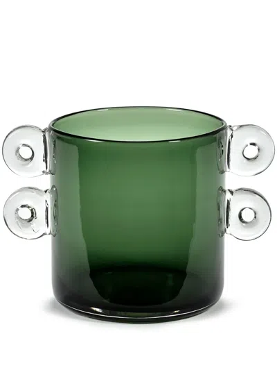 Serax Wind & Fire Vase In Green