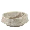 Serax X Kelly Wearstler Dune Light Brown Medium Marble Footed Bowl In Light Brown
