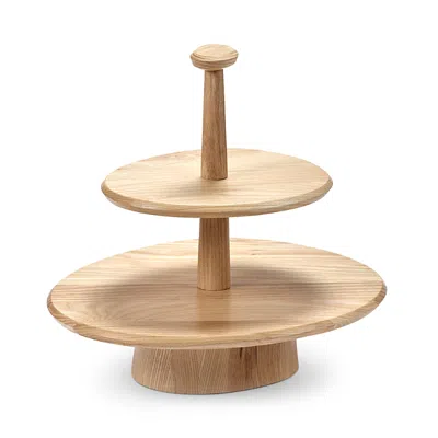 Serax X Kelly Wearstler Dune Two Tier Server In Brown