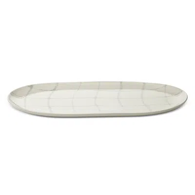 Serax X Kelly Wearstler Zuma Large Platter Serving Dish In White