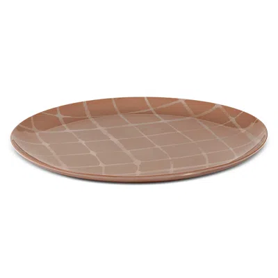 Serax X Kelly Wearstler Zuma Platter Charger 13 In Orange