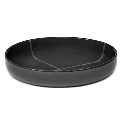 Serax X Kelly Wearstler Zuma Serving Plate 8 In Gray