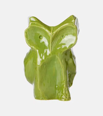 Serax X Marni After Midnight Owl Small Stonewear Vase