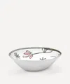 Serax X Marni Fiore Rosa Midnight Flowers Medium Low Bowl
