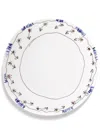 Serax X Marni Midnight Flowers Dinner Plates (set Of Two) In White