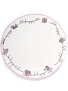 Serax X Marni Midnight Flowers Dinner Plates (set Of Two) In White