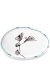 Serax X Marni Midnight Flowers Oval Plate In White