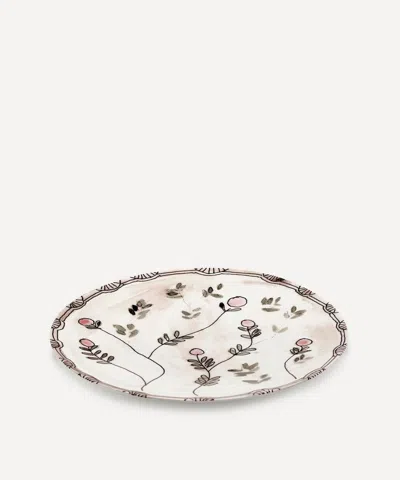 Serax X Marni Mirtillo Nude Midnight Flowers Large Serving Plate