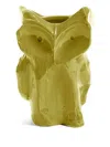 Serax X Marni Owl-shaped Ceramic Vase (19.5cmx19.5cmx30cm) In Green