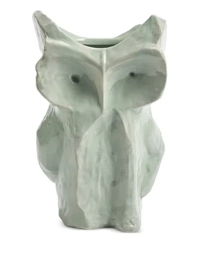 Serax X Marni Owl Vase (30cm X 19.5cm) In Blue