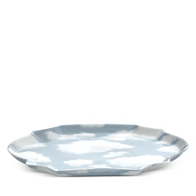 Serax X Shurleey Santiago De Borja Dljntlas Dinner Plate, Set Of 2 In Blue