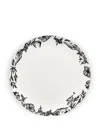 Serax X Tomorrowland Floral-print Plate (set Of Four) In White