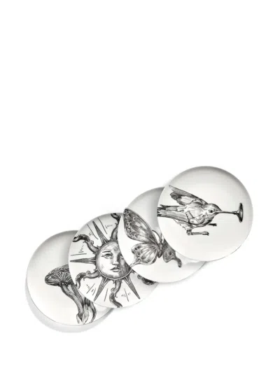 SERAX X TOMORROWLAND PORCELAIN PLATE (SET OF FOUR)
