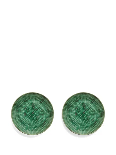 Serax X Verde Lanza Dinner Plate In Green
