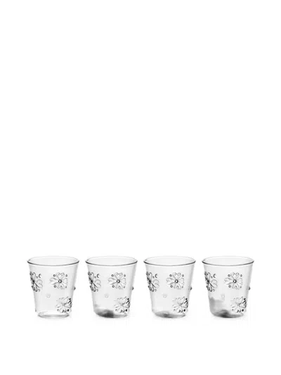 Serax X Waww La Table Astarté 04 Tumblers (set Of Four) In Transparent