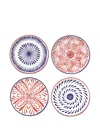 Serax X Waww La Table Bazaar Geometric-patterned Plates In Multi