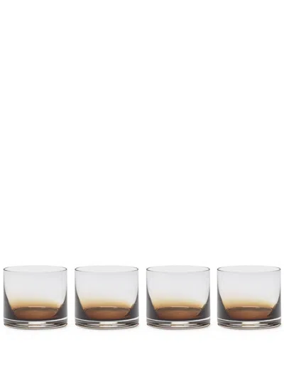 Serax Zuma Cup Set (4 Pieces) In Brown