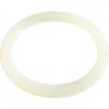 Seree 1994 Off White Thin Jade Bangle In Transparent