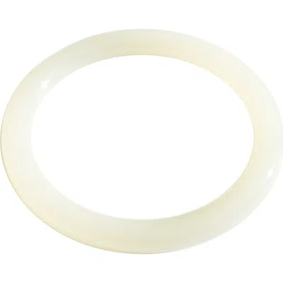 Seree 1994 Off White Thin Jade Bangle In Transparent