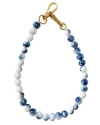 Seree Beaded Bag Charm In White