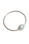 SEREE SEREE EDEN FRESHWATER PEARL SKINNY GOLD RING