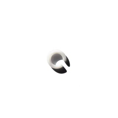 Seree Women's Abby Single Jade Cuff Earring - White